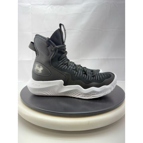 Under Armour Flow Highlight Ace Womens Sz 6.5 Black Volleyball Shoes 3027083-001 - Picture 5 of 11